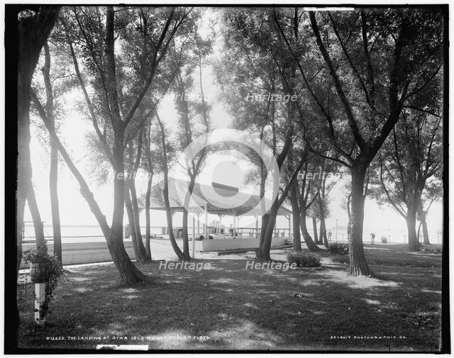 Star Island House, St. Clair Flats, Mich., between 1890 and 1901. Creator: Unknown.