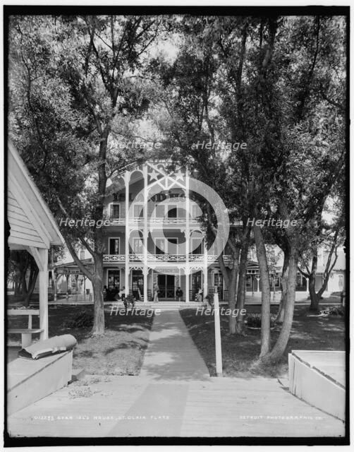 Star Isl'd. House, St. Clair Flats, between 1890 and 1901. Creator: Unknown.