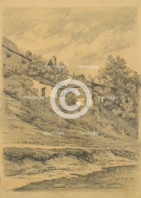 Stara Spisska Sobota, 1928. Creator: Eugen Wallachy.