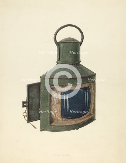 Starboard Light, 1935/1942. Creator: Eugene Bartz.