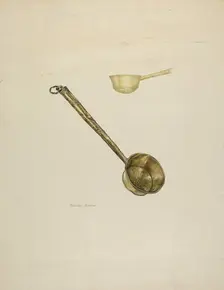 Starch Strainer, 1938. Creator: Stanley Mazur