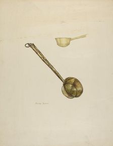 Starch Strainer, 1938. Creator: Stanley Mazur
