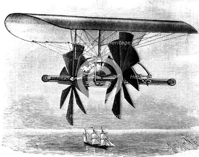 Stark's Human Motor, 1893. Creator: Unknown.