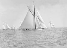 Start for the King's Cup yacht race. Creator: Kirk & Sons of Cowes