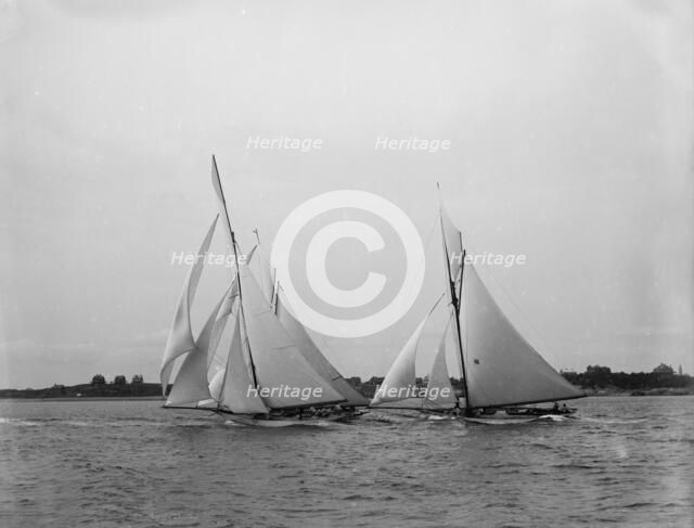 Start, forty footers, August 18, 1890, 1890 August 18. Creator: Unknown.