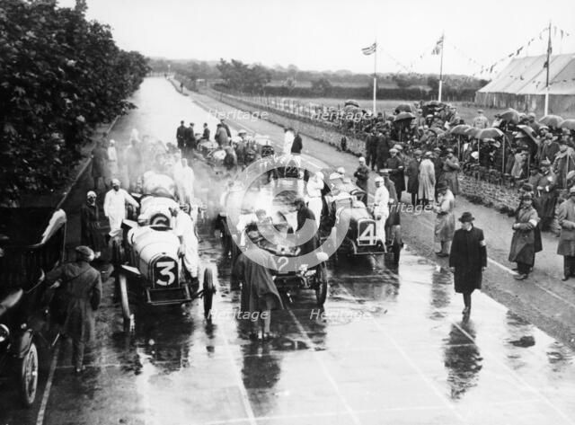Start of a TT race,1922. Artist: Unknown