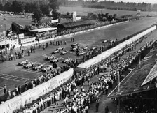 Start of the Italian Grand Prix, Monza, early 1950s