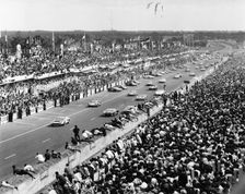 Start of the Le Mans 24 Hour race, France, 1965