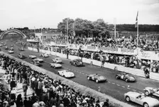 Start of the Le Mans 24 Hours, 1950