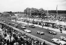 Start of the Le Mans 24 Hours, 1950