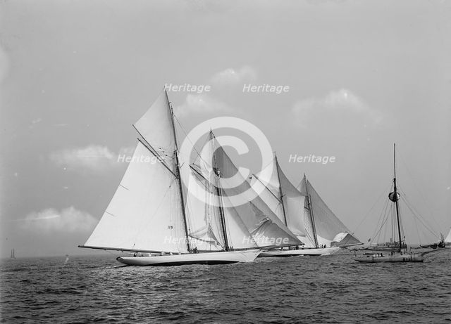 Start, Larchmont, 1894 Sept 15. Creator: John S Johnston.