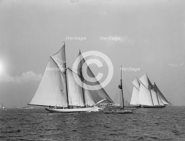 Start, Larchmont, 1894 Sept 15. Creator: John S Johnston.