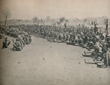 Starving Natives coming in for Government Relief at Bulawayo c1900. Creator: Unknown