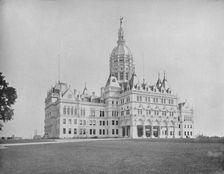 State Capitol, Hartford, Connecticut c1897. Creator: Unknown