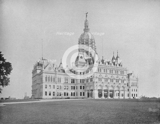 'State Capitol, Hartford, Connecticut', c1897. Creator: Unknown.
