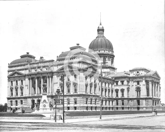 State Capitol, Indianapolis, Indiana, USA, c1900.   Creator: Unknown.