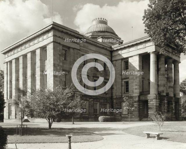 State Capitol, Raleigh, Wake County, North Carolina, 1938. Creator: Frances Benjamin Johnston.