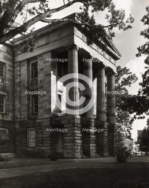 State Capitol, Raleigh, Wake County, North Carolina, 1938. Creator: Frances Benjamin Johnston.