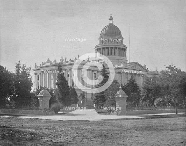 'State Capitol, Sacramento, California', c1897. Creator: Unknown.