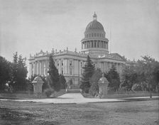 State Capitol, Sacramento, California c1897. Creator: Unknown