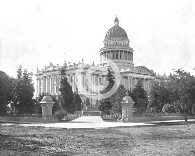 State Capitol, Sacramento, California, USA, c1900. Creator: Unknown.