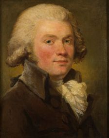State Antiquarian Georg Frans Tihleman, 1790. Creator: Carl Fredrik von Breda