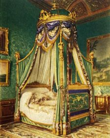 State Bedstead by Georges Jacob 1938. Creator: Unknown