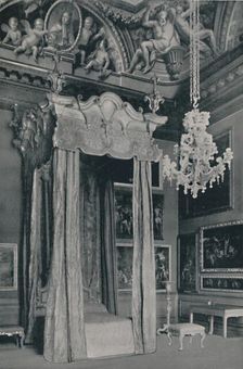 State Bedstead made for George, Prince of Wales 1927. Artists: Edward F Strange, Unknown