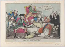 State Butchers, January 28, 1789., January 28, 1789. Creator: Thomas Rowlandson
