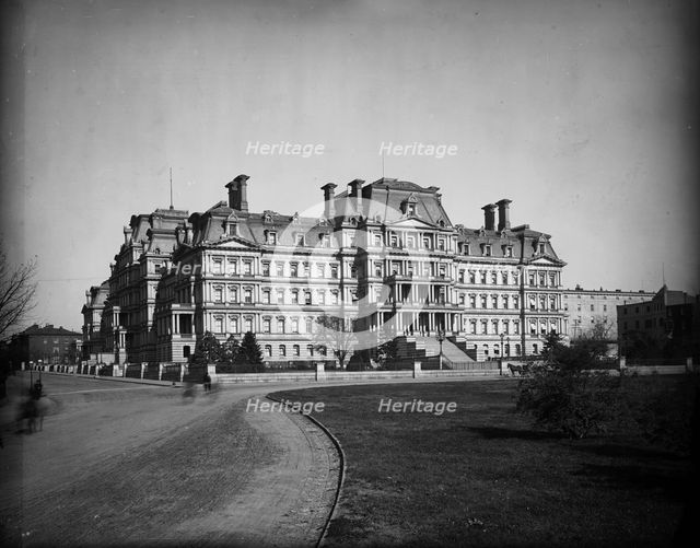 State Department, (State, War & Navy Building), Washington, D.C., between 1900 and 1920. Creator: Unknown.