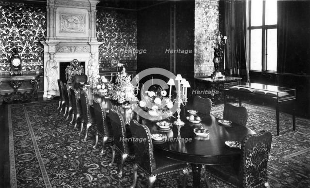 State dining room, Longleat, 20th century. Artist: Unknown