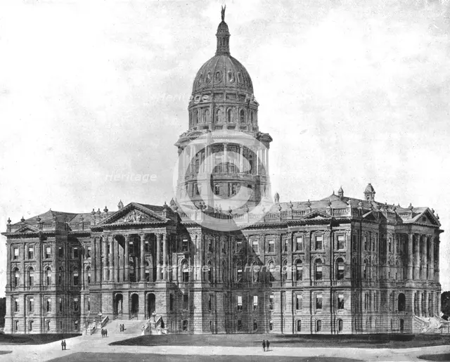 State House, Denver, Colorado, USA, c1900.  Creator: Unknown.