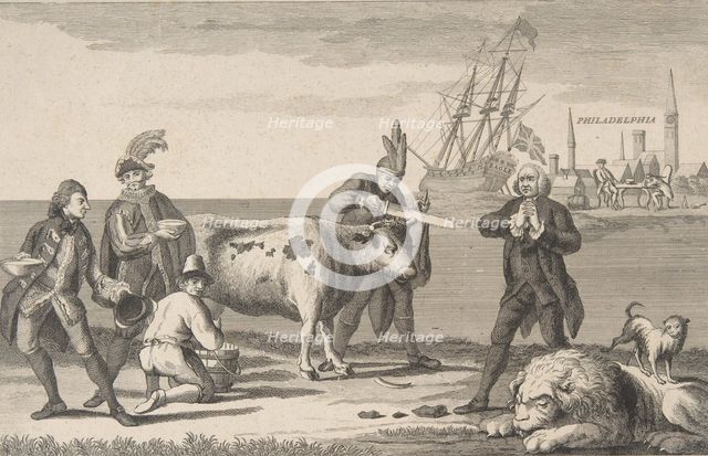 State of the English Nation, ca. 1780., ca. 1780. Creator: Anon.