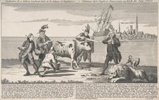 State of the English Nation [Toestand der Engelsche Natie], ca. 1780. Creator: Anon