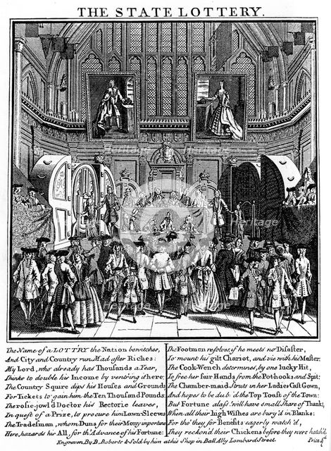 State Lottery, 1739 (1894). Artist: Unknown