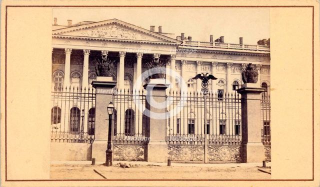 State Museum of Russian Art, Michael Palace, mid-19th century. Creator: Alfred Lorens.