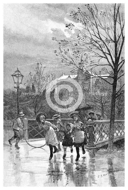 State School, Sandhurst, Australia, 1886. Artist: Unknown