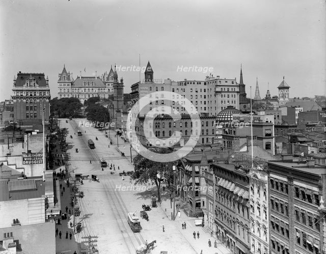 State Street, Albany, N.Y., c1907. Creator: Unknown.