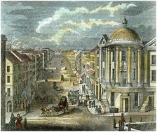 State Street, Albany, New York, USA, c1835
