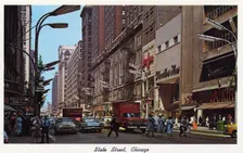 State Street, Chicago, Illinois, USA, 1959