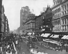 State Street, Chicago, Illinois, USA, c1900. Creator: Unknown