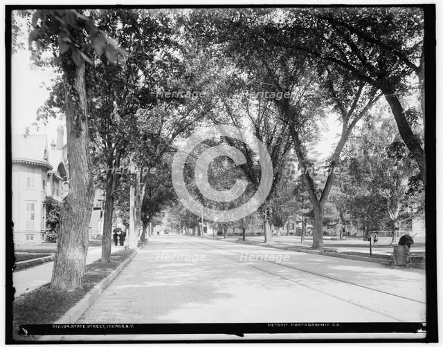 State Street, Ithaca, N.Y., between 1900 and 1906. Creator: Unknown.