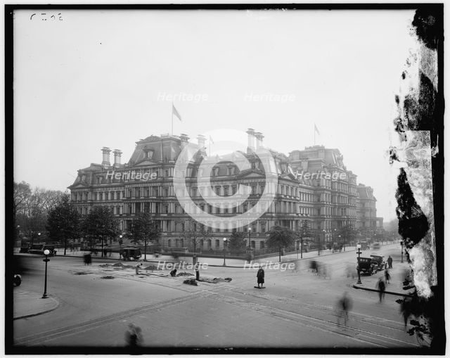 State, War & Navy Bldg, between 1910 and 1920. Creator: Harris & Ewing.