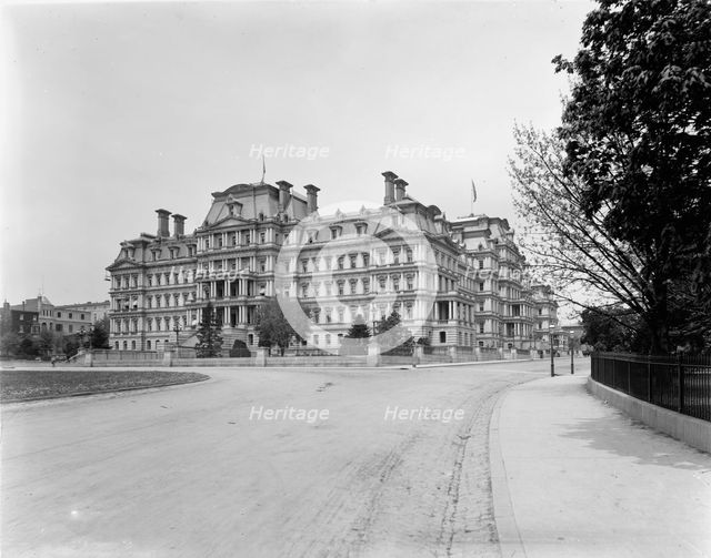 State, War, and Navy Building, Washington, D.C., between 1880 and 1897. Creator: William H. Jackson.