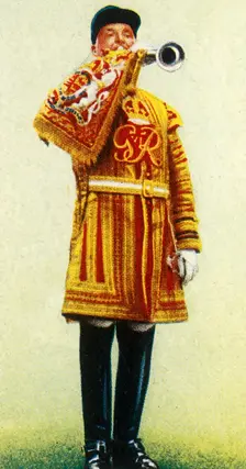 State Trumpeter Household Cavalry 1937. Creator: Unknown