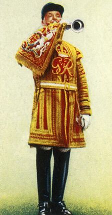 State Trumpeter Household Cavalry 1937. Creator: Unknown