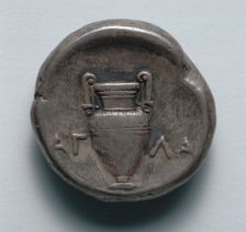 Stater: Amphora in Incuse Circle (reverse), 379-338 BC. Creator: Unknown