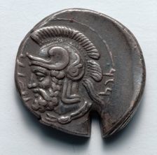 Stater: Ares (reverse), 379-374 BC. Creator: Unknown