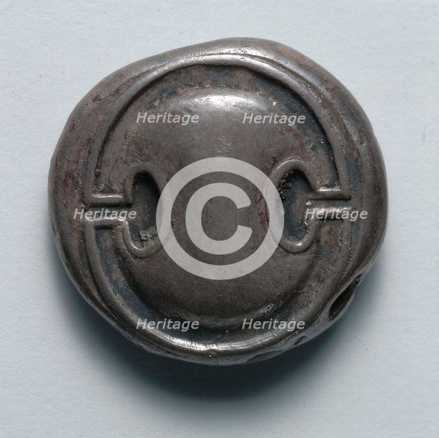 Stater: Boeotian Shield in High Relief (obverse), 379-338 BC. Creator: Unknown.
