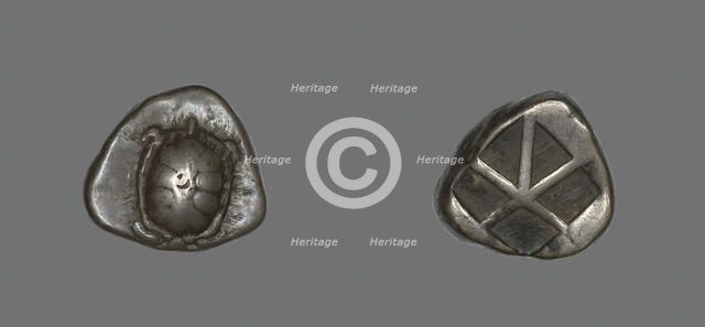 Stater (Coin) Depicting a Land Tortoise, 404-350 BCE. Creator: Unknown.